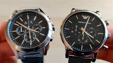 michael kors vs emporio armani|emporio armani watch history.